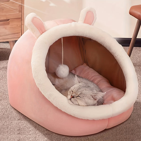 Soft Comfort Cat Cave Bed