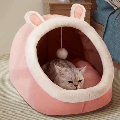 Soft Comfort Cat Cave Bed